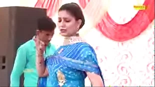 Sapna Choudhary is dancing a sex dance.