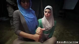 Muslim slut pounces on Lebanese Arabic at the hour when I'm behaving the best, gently covering those dolls I knew